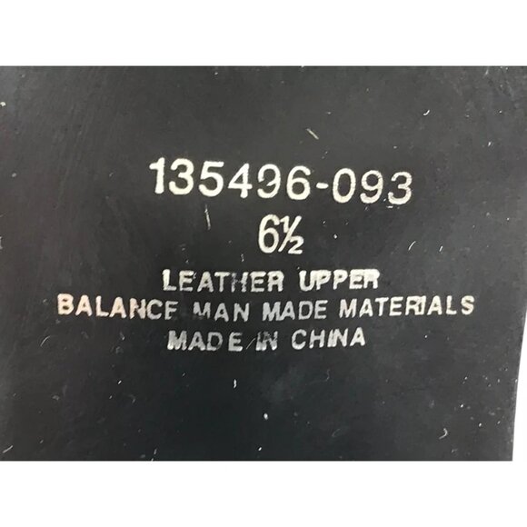 Colin Stuart Womens Black Leather Side Zip Block Heel Ankle Booties Size US 6.5 - Picture 10 of 10